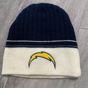 San Diego Chargers Beanie Toque Adult Blue White AFC West Reebok NFL Acrylic